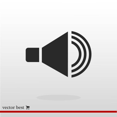 hoparlör işareti simgesi