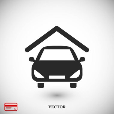 Arabayı düz simgesi