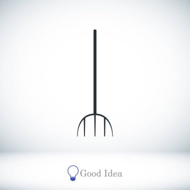 Bahçe çatal simgesi