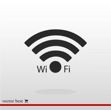 Wi-fi işareti simgesi