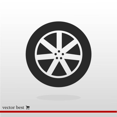 tekerlek işareti simgesi