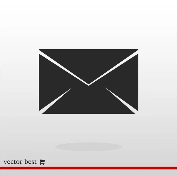 Sobres Icono plano — Vector de stock