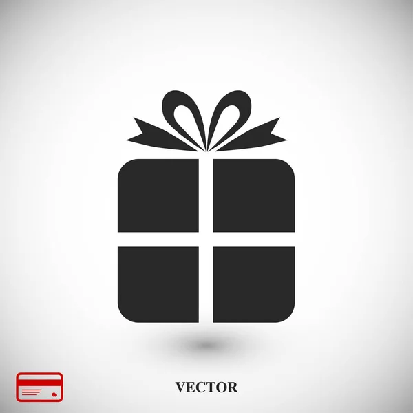 Simple gift icon — Stock Vector