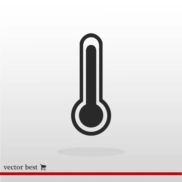Egyszerű themperatures ikon — Stock Vector