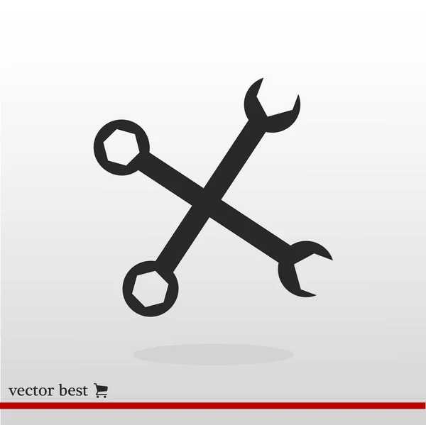 Pictogram van het gereedschap Reparatie — Stockvector