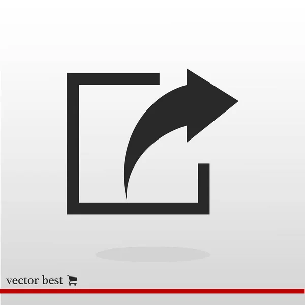 Ontwerp van aandeel pictogram — Stockvector