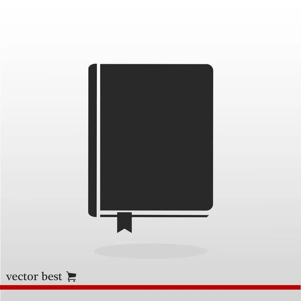 Boek Flat Icon — Stockvector