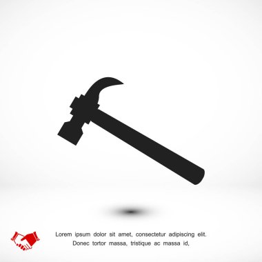 çekiç işareti simgesi