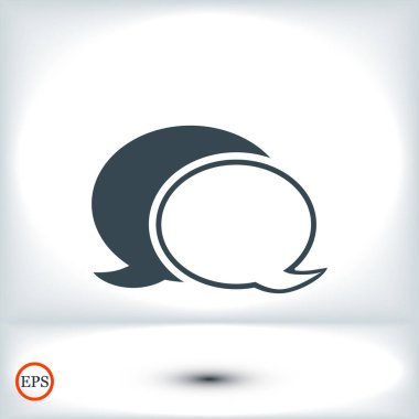 sohbet işareti simgesi