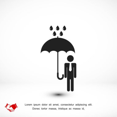 şemsiye işareti simgesi