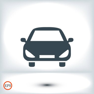 Arabayı düz simgesi