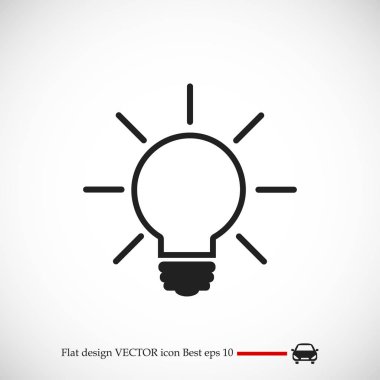 ampul işareti simgesi