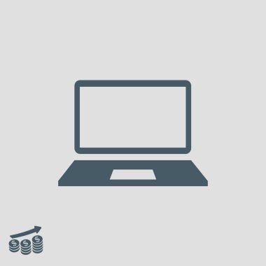 Bilgisayar Düz Simgesi