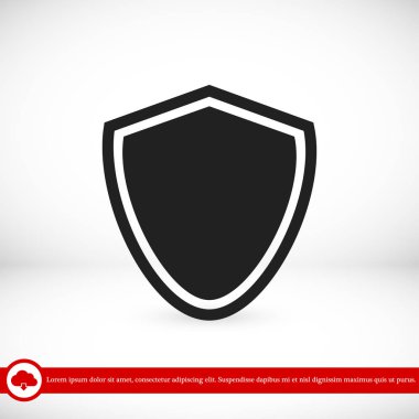 kalkan işareti simgesi