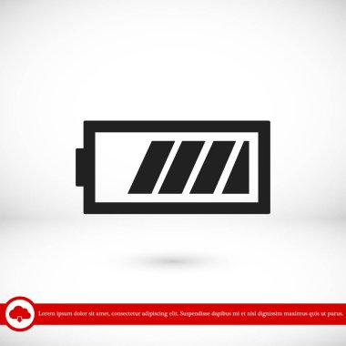 Pil işareti simgesi 