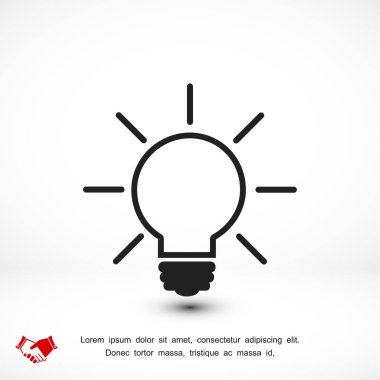 ampul işareti simgesi