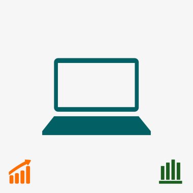 Bilgisayar Düz Simgesi