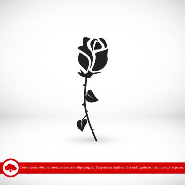 çiçekler düz simgesi