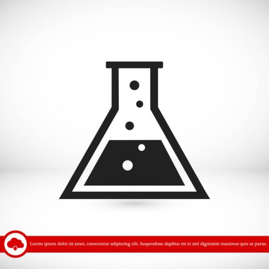 laboratuvar cam simgesi