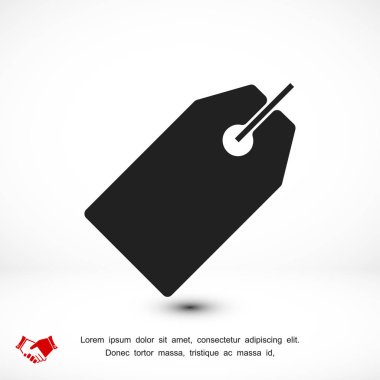 fiyat işareti simgesi