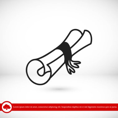 kaydırma işareti simgesi