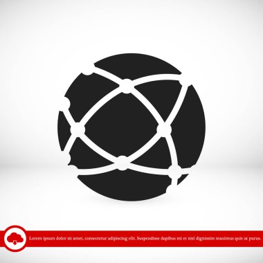 Küresel teknoloji simgesi