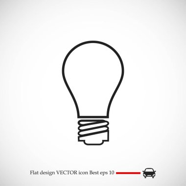 ampul işareti simgesi