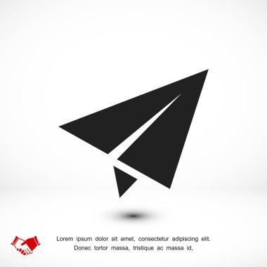 uçak işareti simgesi