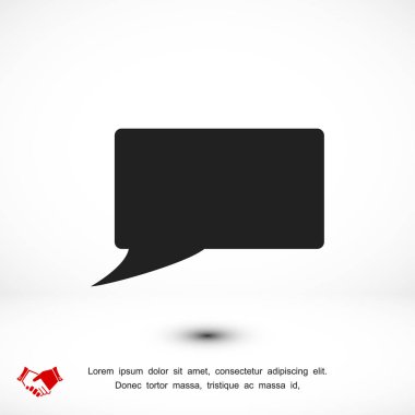 konuşma balonu simgesi