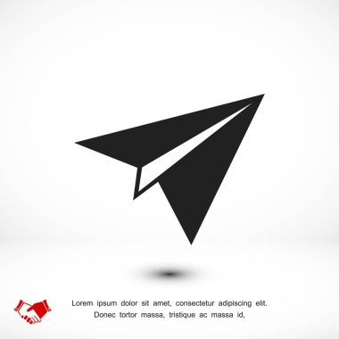 uçak işareti simgesi