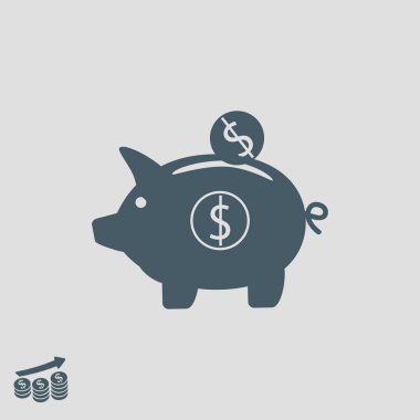 Domuz kumbarası simgesi