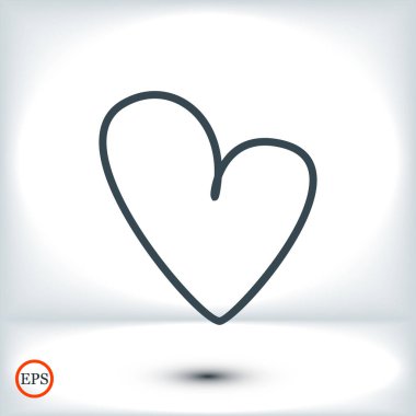 kalp işareti simgesi