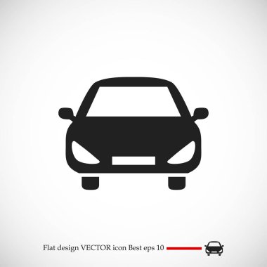 Arabayı düz simgesi