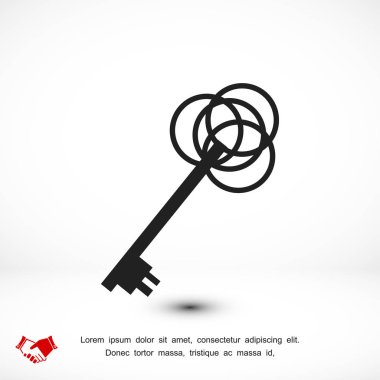 anahtar işareti simgesi