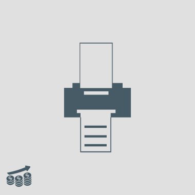 Yazıcı simgesi tasarım