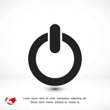  güç işareti simgesi 