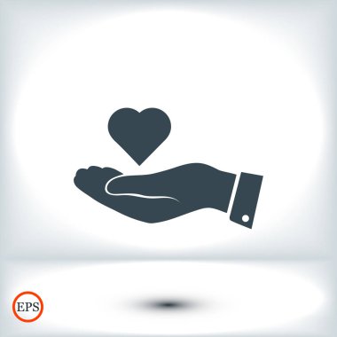 kalp işareti simgesi