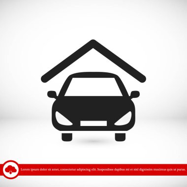 Arabayı düz simgesi