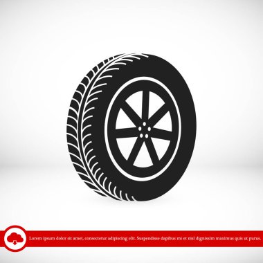 tekerlek işareti simgesi