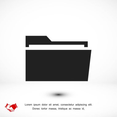 Klasör işareti simgesi