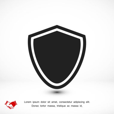 kalkan işareti simgesi