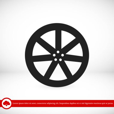 tekerlek işareti simgesi