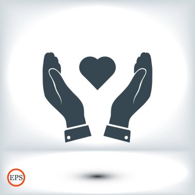 kalp işareti simgesi