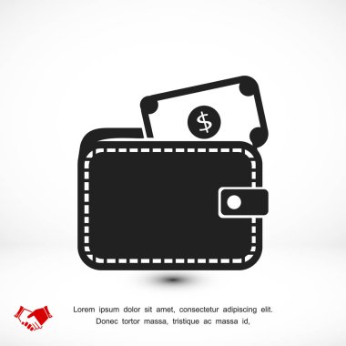 m-cüzdan ile dolar simgesi