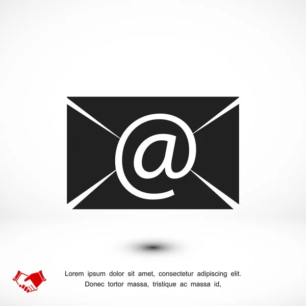 Icône de signe d'email — Image vectorielle