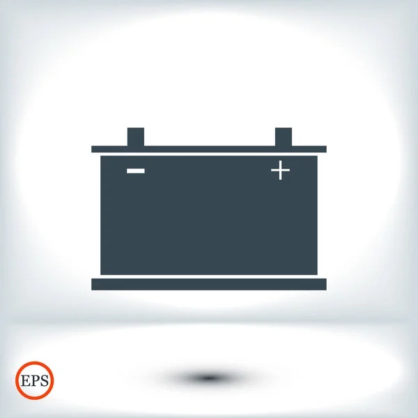 Auto batterijpictogram — Stockvector