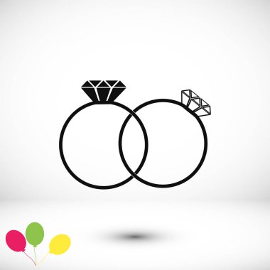 Yüzük simgesini çift