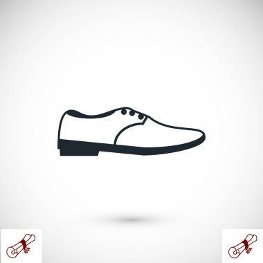  düz ayakkabı simgesi 