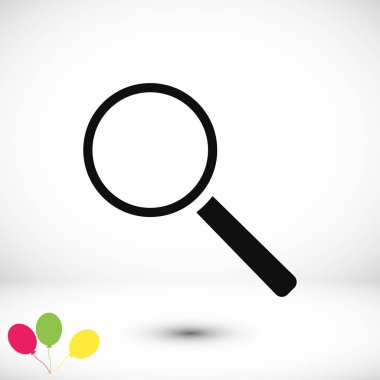 Büyütme cam simgesi