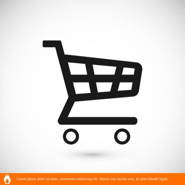 Alışveriş arabası simgesi